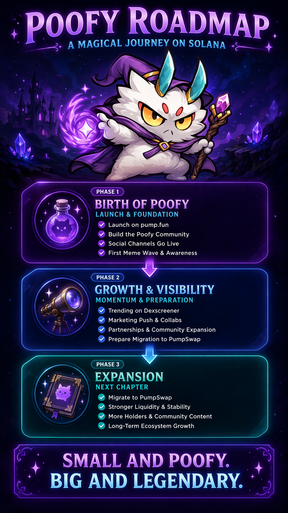 Poofy roadmap